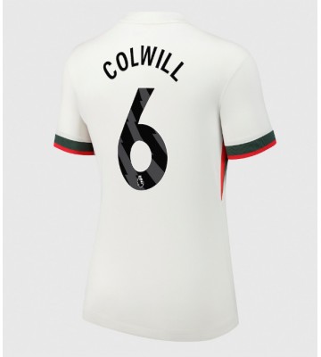 Chelsea Levi Colwill #6 Replica Away Stadium Shirt for Women 2025-26 Short Sleeve